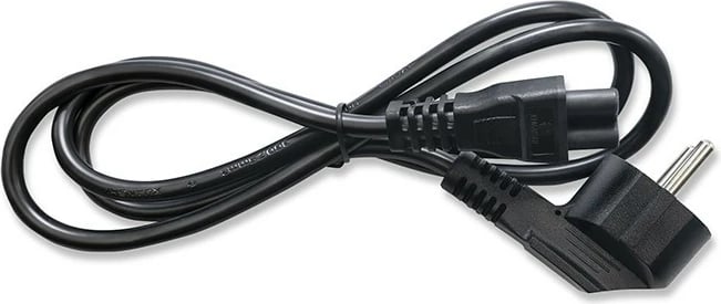 Kabllo furnizimi Qoltec 50458, IEC C5 në SCHUKO, 1.5m, e zezë