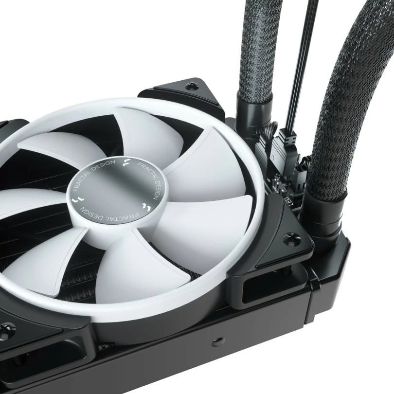 Ftohës uji all-in-one Fractal Design Celsius+ S24 Prisma, ARGB, 2x120mm, i zi