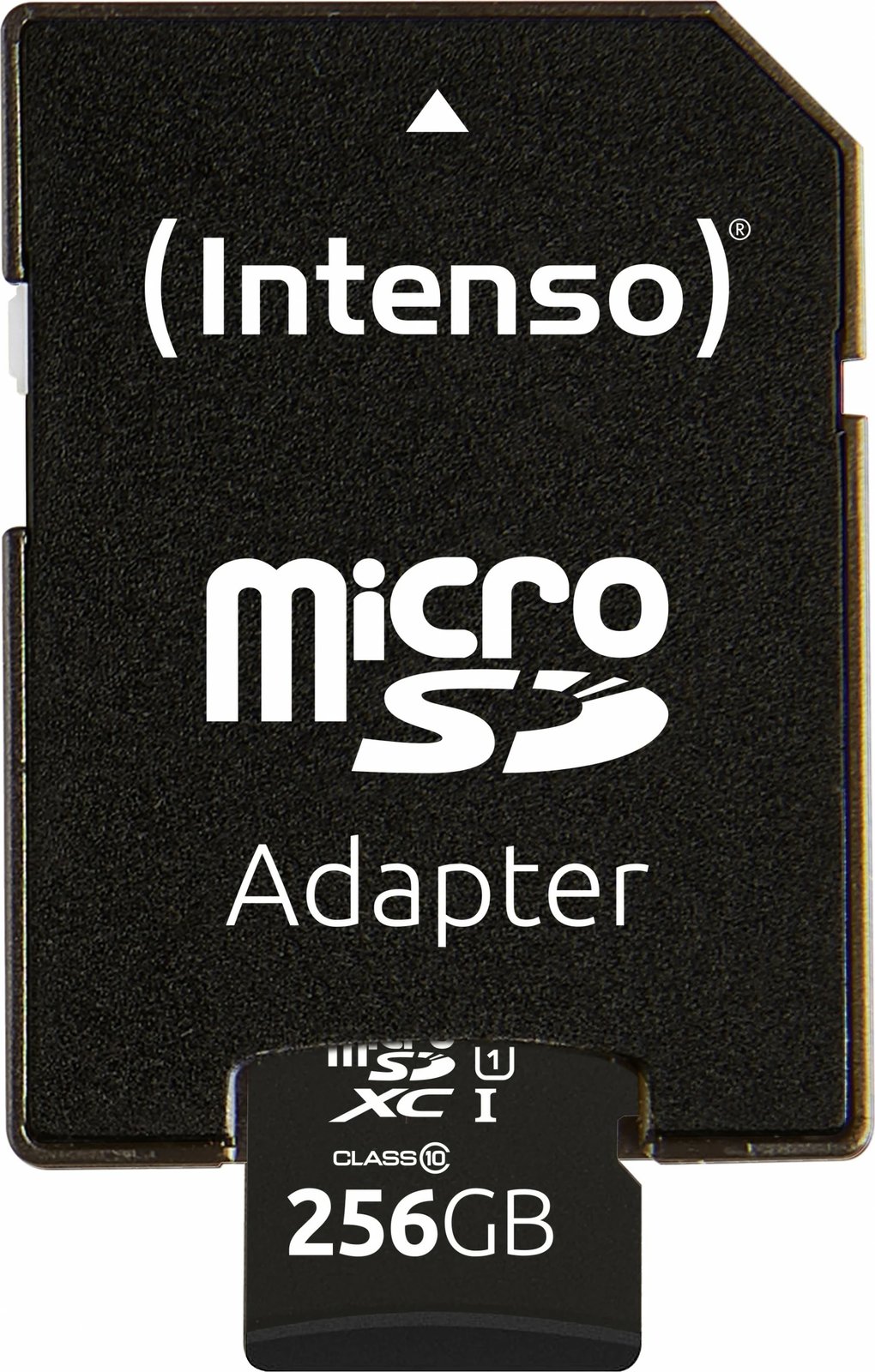 Kartelë microSD Intenso 256GB, UHS-I, CL10, e zezë