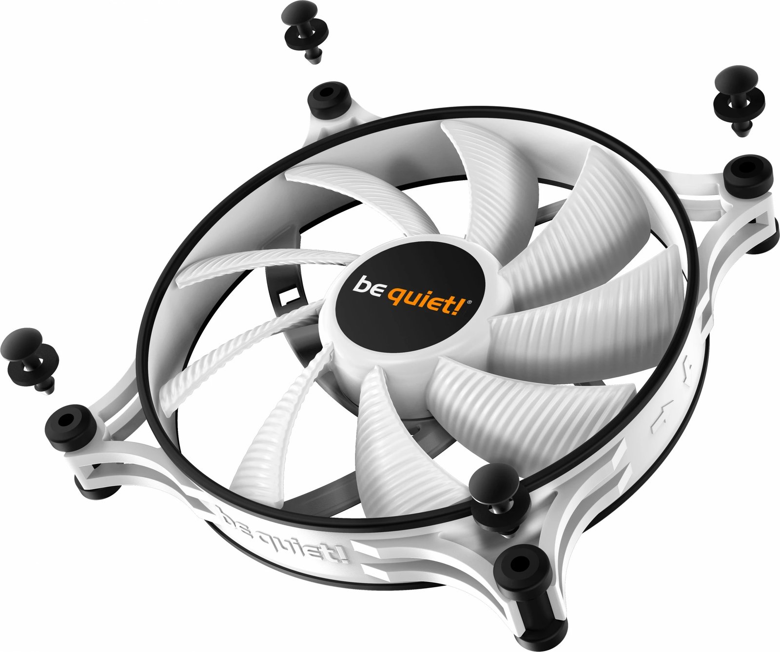 Ventilator kasë be quiet! Shadow Wings 2 140mm, 900 RPM, i bardhë
