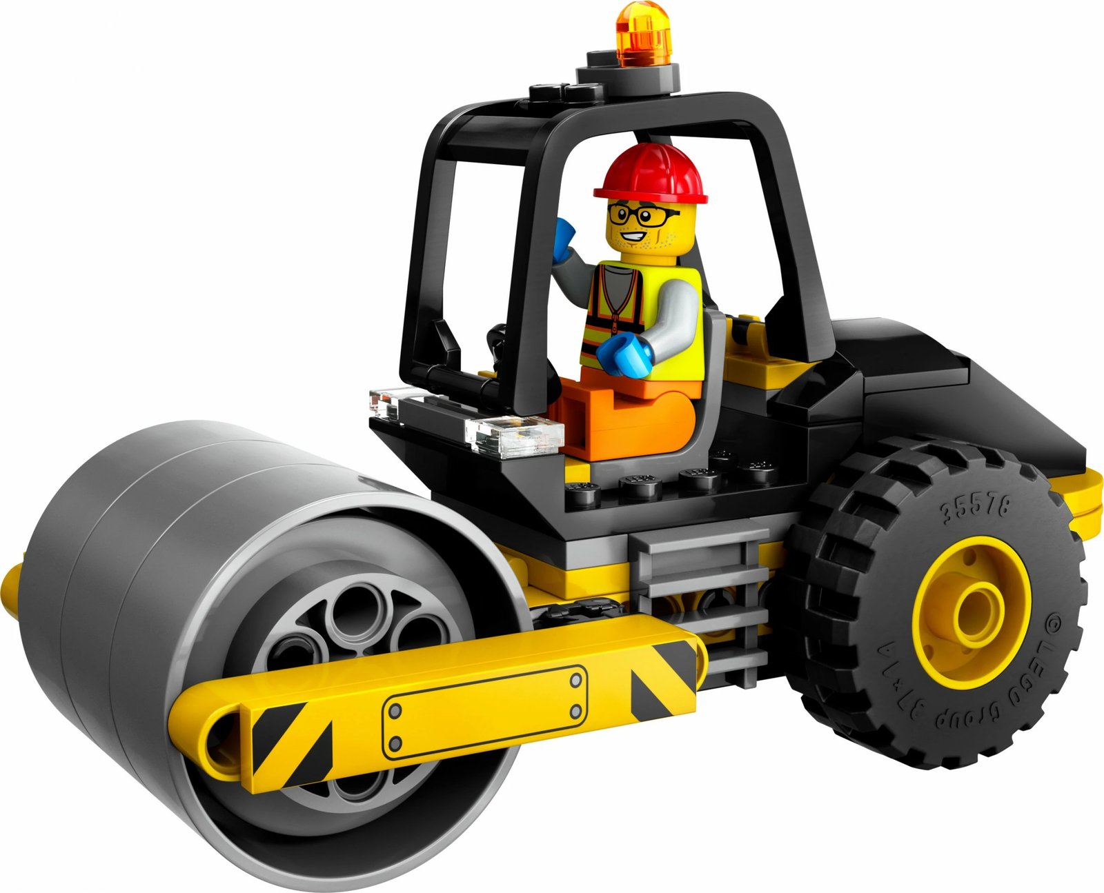 Set ndërtimi LEGO City Steamroller 60401, 78 pjesë, shumëngjyrësh