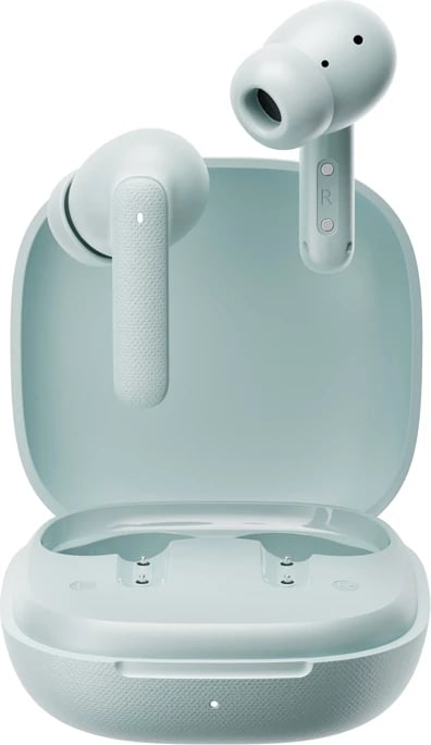 Kufje TWS QCY Buds T43, Bluetooth 5.3, ANC, IPX4, Misty Blue