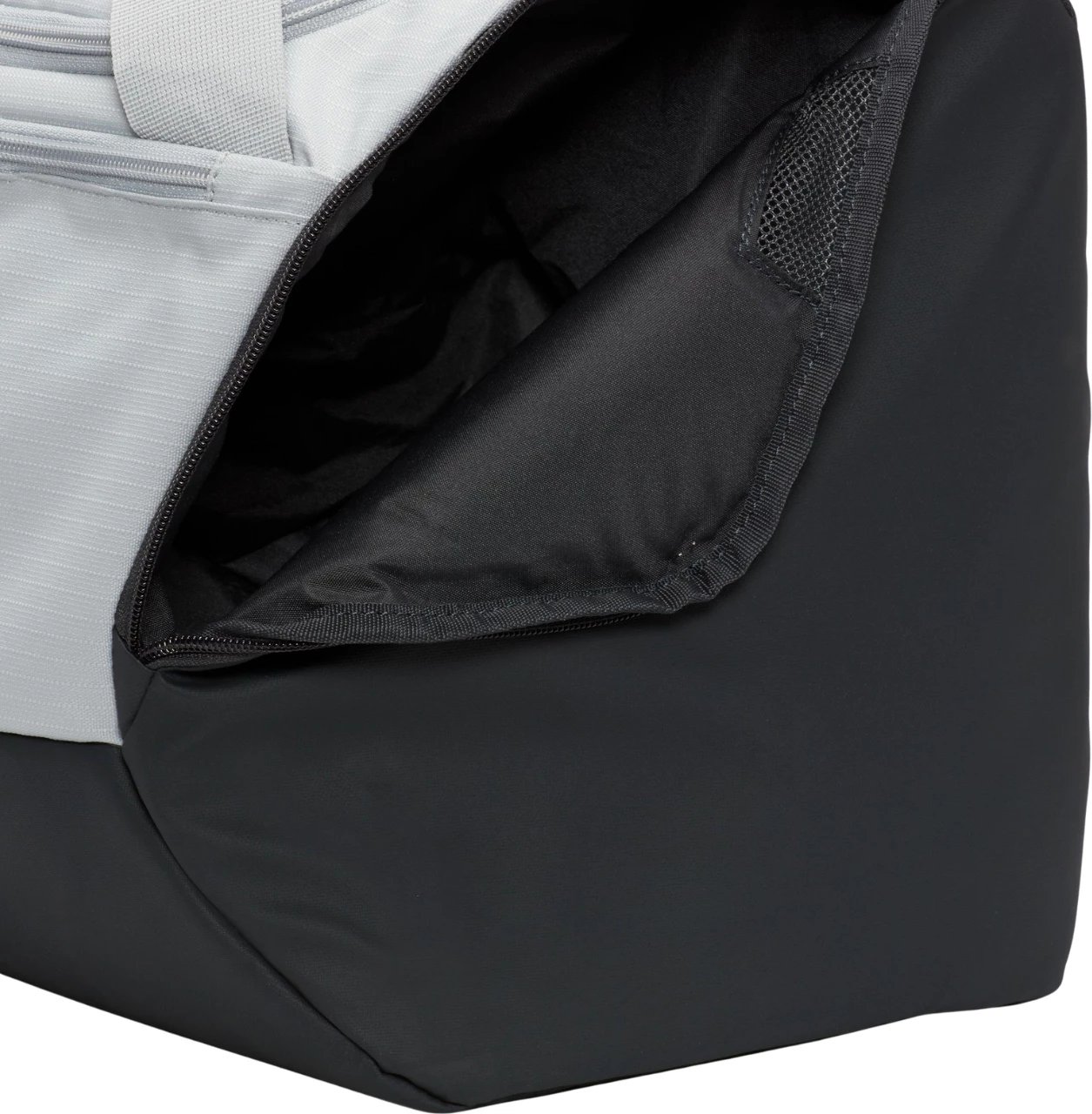 Çantë sportive Nike unisex, gri-e zezë