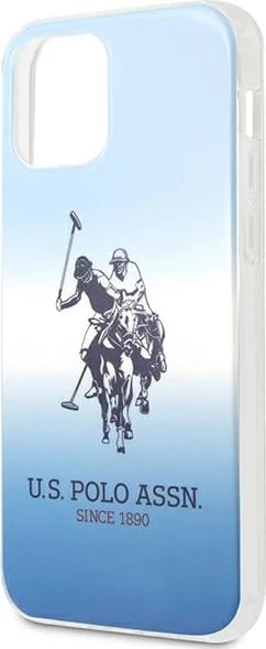 Mbështjellës U.S. Polo Assn. USHCP12MPCDGBL për iPhone 12/12 Pro 6.1", Gradient, Blu