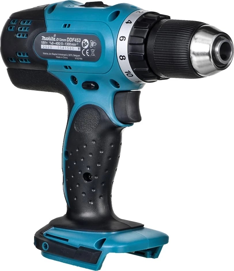 Makita DDF453Z, 18V, 6 Ah, Turquoise