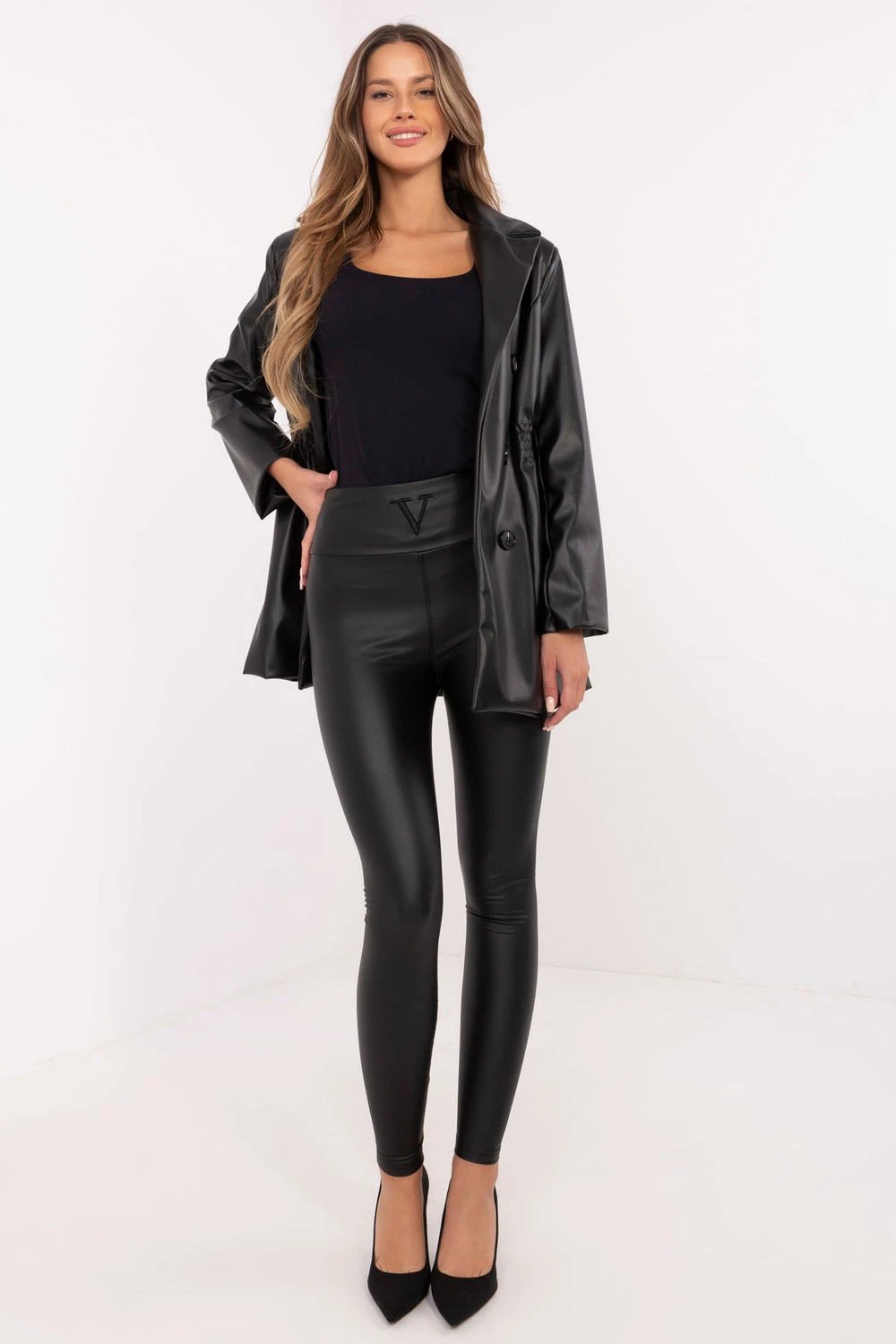 Leggings NM 204132 femra, të zeza
