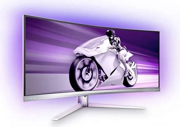 Monitor Philips 34M2C8600/00, 34", i bardhë 