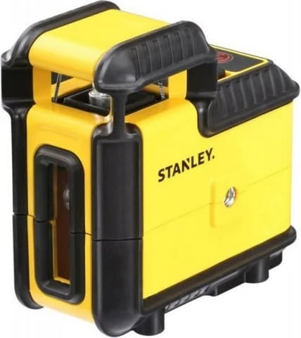 Nivel lazer Stanley STHT77504-1, 360°, rreze e kuqe, me bateri, verdhë/zezë