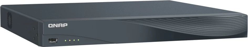 Regjistrues rrjeti NVR, QNAP, TVR-AI200-16CH-16P, 16 kanale, PoE+, 4K HDMI, 2x SATA deri 24 TB, AI