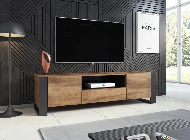 TV komodë moderne WOODY