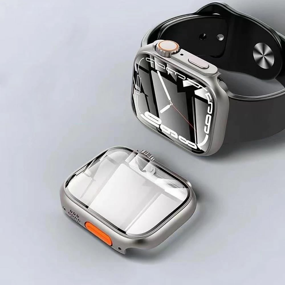 Mbështjellës Tech-Protect Defense360 për Apple Watch 4/5/6/SE 44mm, titanium orange
