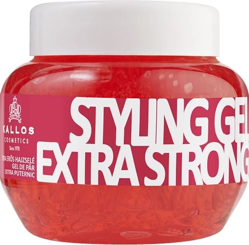 Xhel për stilim flokësh Kallos Extra Strong 275ml