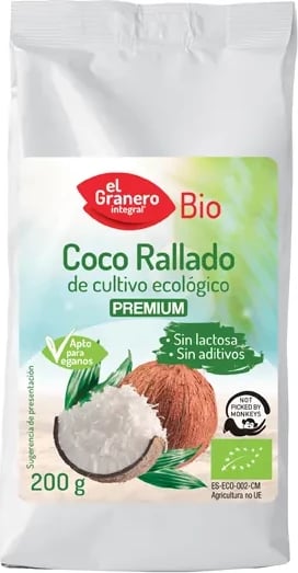 Kokos i grirë bio Granero 200g