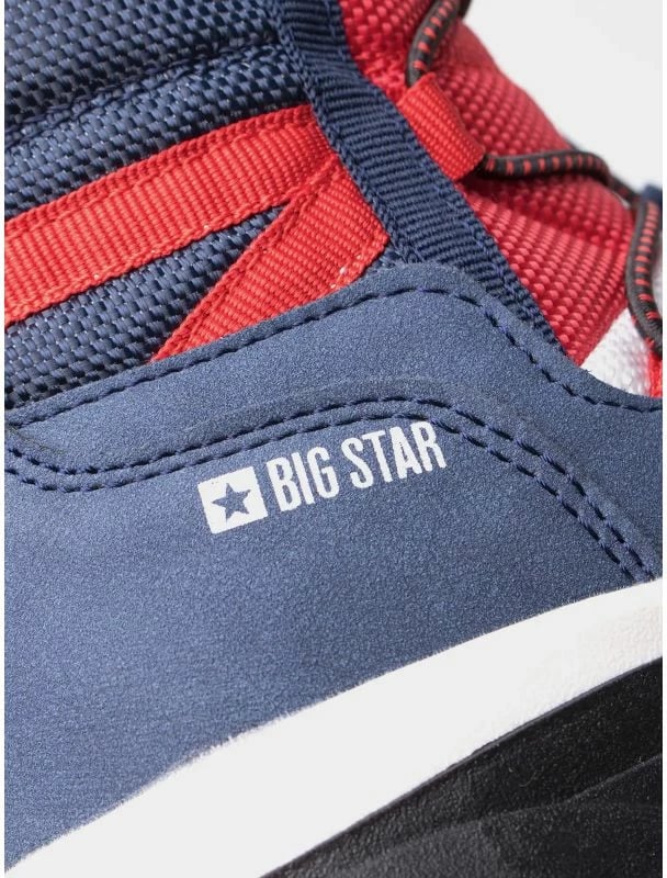 Çizme për fëmijë Big Star, të kuqe dhe blu marine