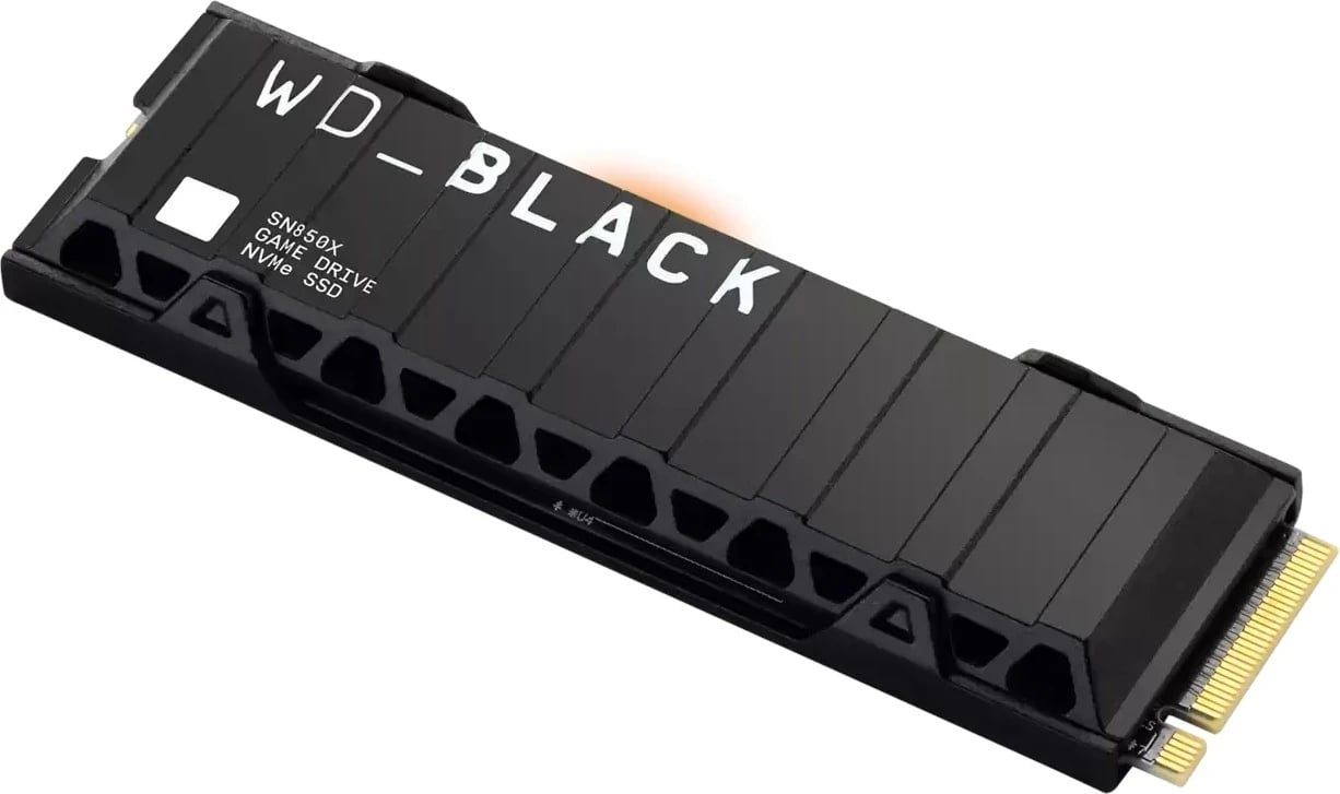 WD Black SN850X M.2 PCIe NVMe 1TB me Heatsink