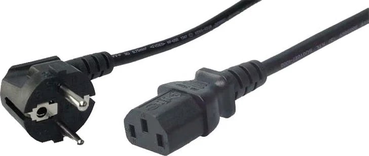 Kabllo energjie për kompjuter LogiLink, e zezë