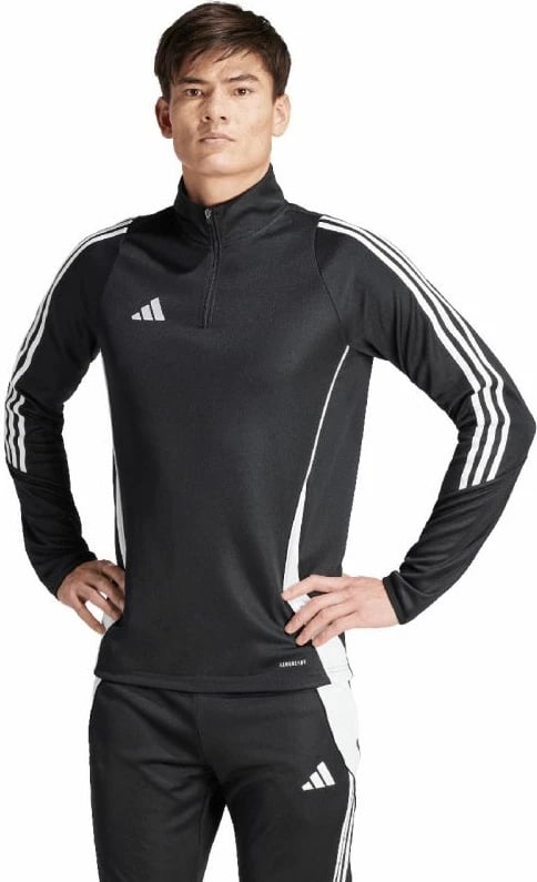 Duks për stërvitje futbolli për meshkuj adidas, i zi