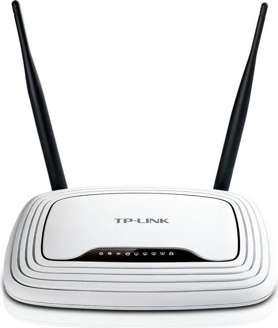 Ruter TP-Link TL-WR841N, 10/100 Mb/s, WPA2, I bardhë
