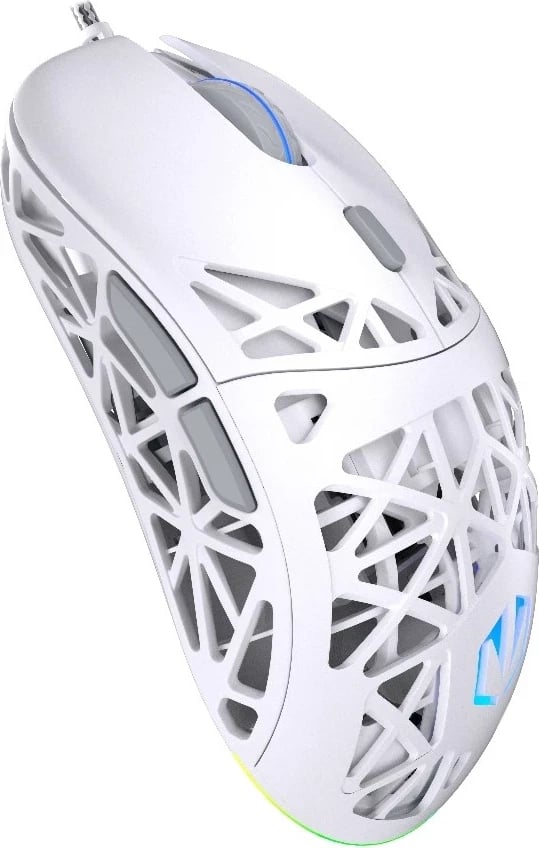 Maus gaming ENDORFY LIV Onyx White EY6A021, me kabllo, ARGB, i bardhë