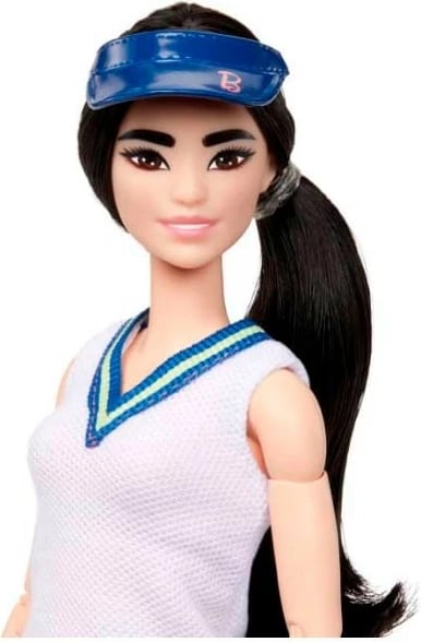 Kukull Barbie Mattel Made to Move Tenis, HKT73, me aksesorë