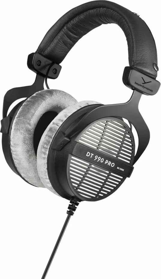Kufje studio Beyerdynamic DT 990 PRO, 80 OHM, të hapura, të zeza