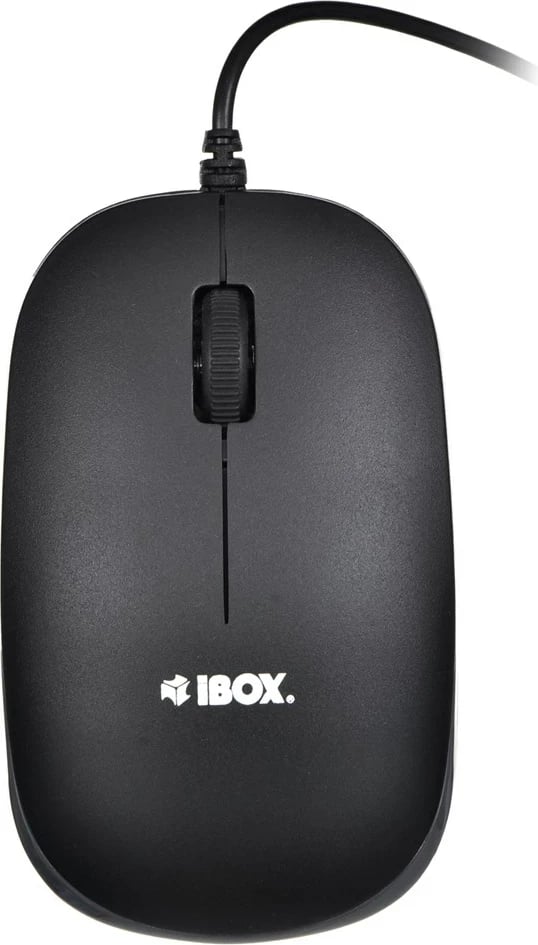 Tastierë dhe maus IBOX IKMS606, USB, QWERTY, Anglisht, E zezë