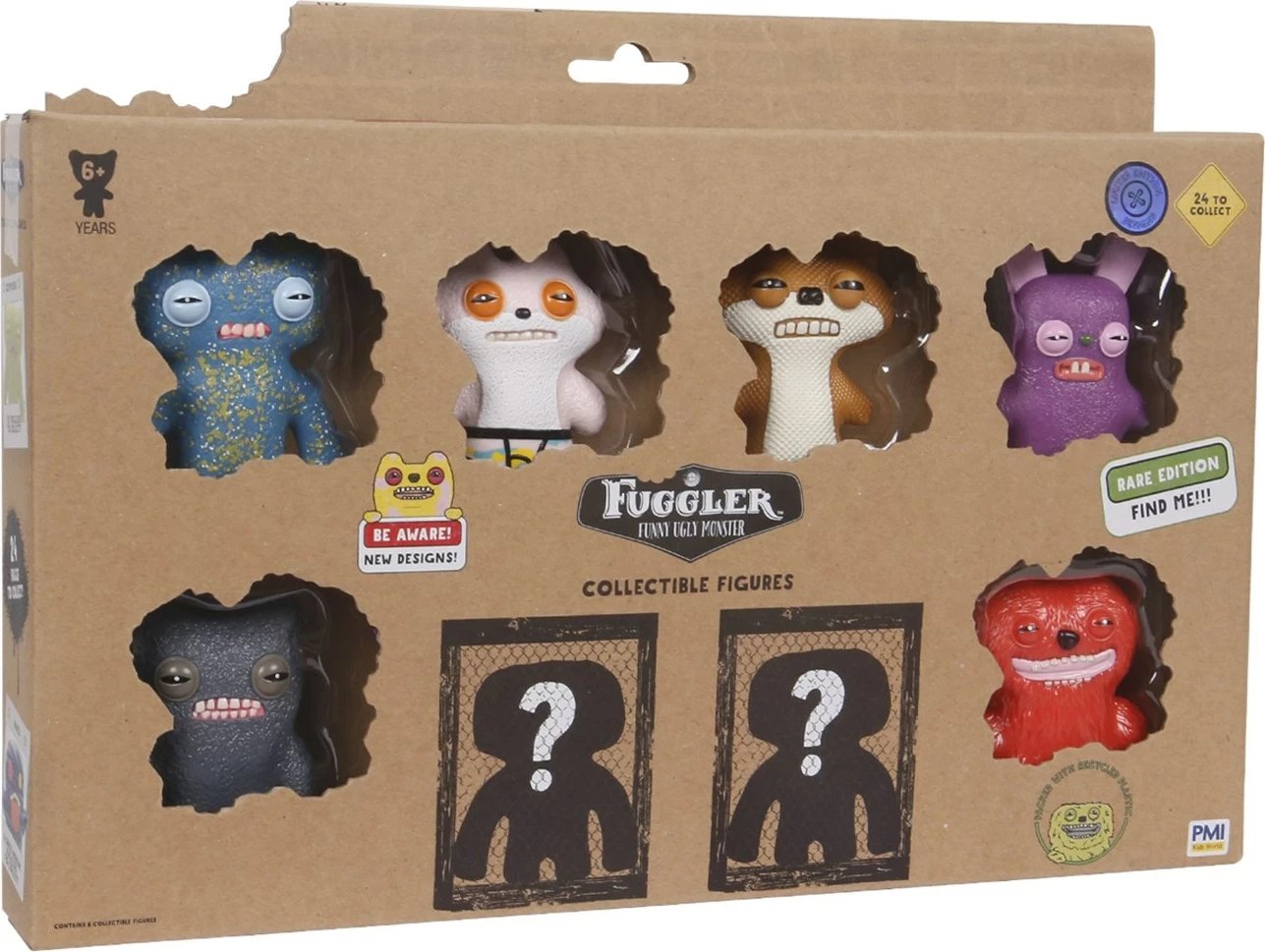 Set figurash koleksionuese Fuggler Limited Edition 1.5, 8 copë, P.M.I. Kids World, Deluxe Box