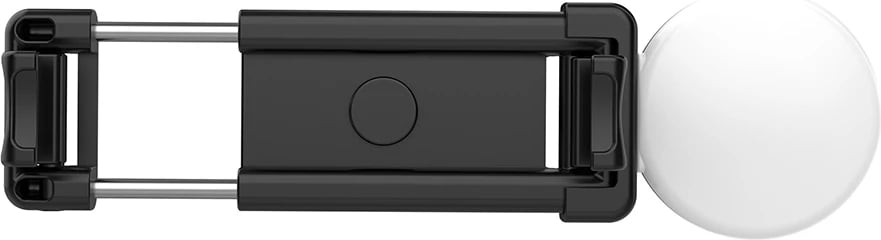 Selfie stick Hurtel WH1YXS tripod teleskopik 1m me llambë LED, mbajtëse telefoni, e zezë