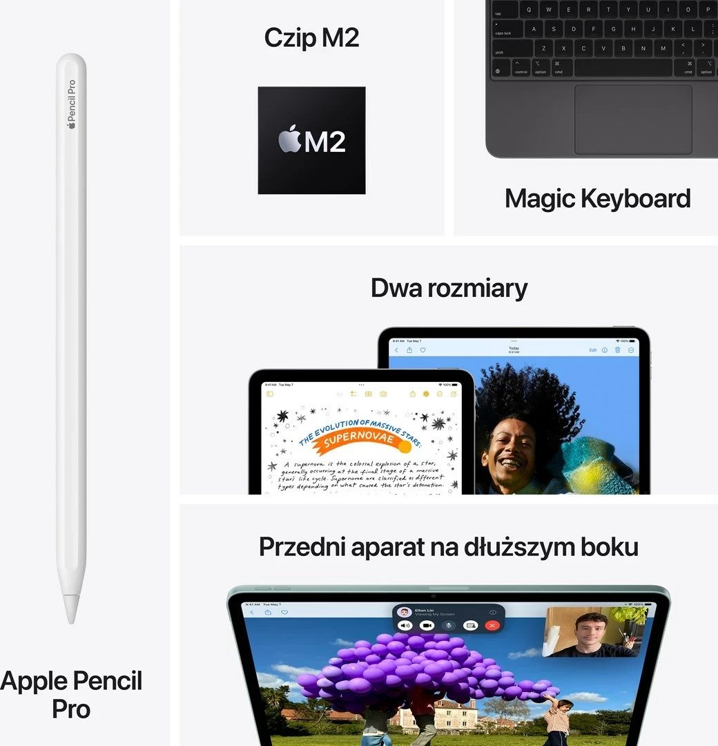 iPad Air Apple M 128 GB 13" 8 GB Wi-Fi 6E iPadOS 17 Beige