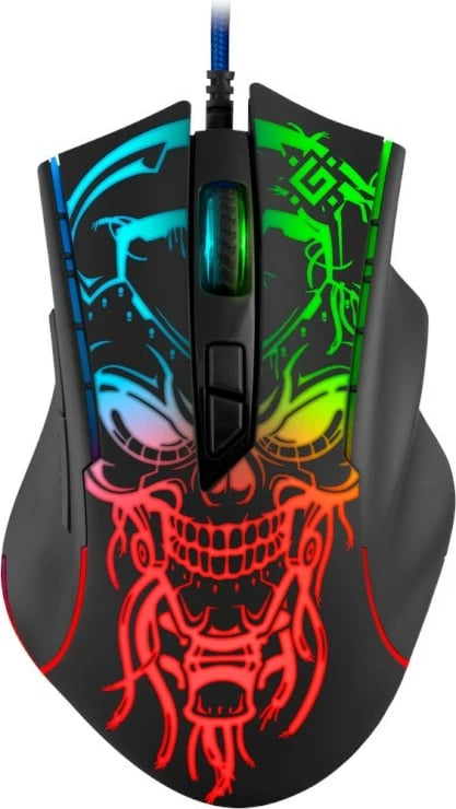 Maus gaming Defender BULLETSTORM GM-928, me kabllo, 7200 DPI, i zi