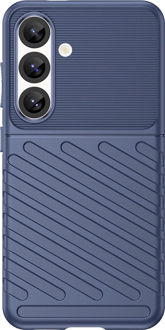 Mbështjellës Hurtel Thunder Case për Samsung Galaxy S25, TPU, Blu