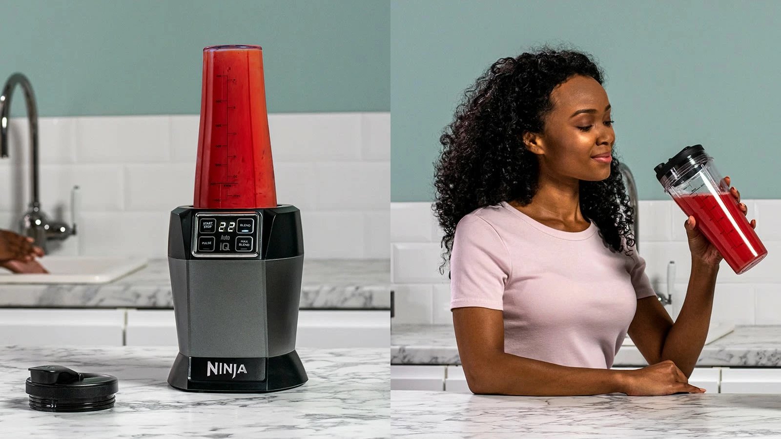Blender Ninja BN495, 0.7 L, 1000 W, Anthracite