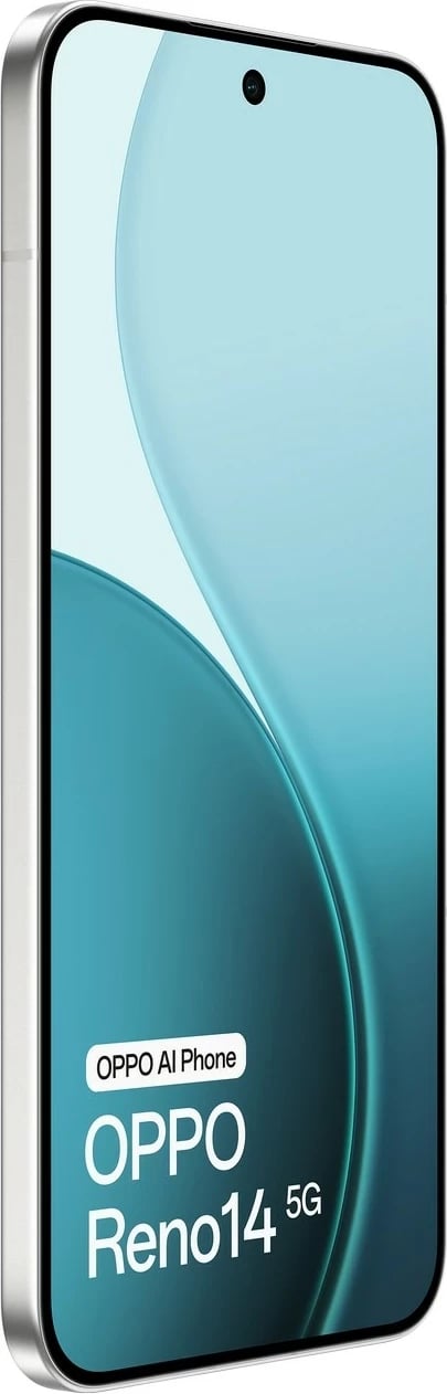 Celular OPPO Reno 14 5G, 12GB RAM, 512GB, Opal White