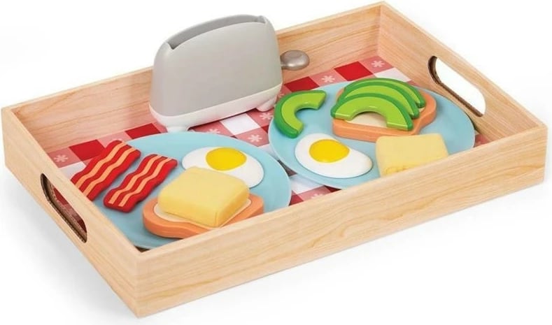 Set lodrash mëngjesi Skip Hop Let's Eat Breakfast Zoo, shumëngjyrësh