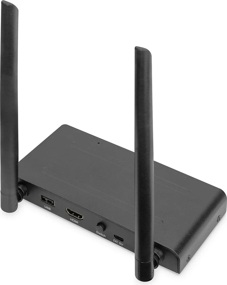 Transmetues dhe pranues DIGITUS DS-55321, HDMI KVM Extender, Wireless, i zi Transmetues dhe pranues DIGITUS DS-55321, HDMI KVM Extender, Wireless, i zi
