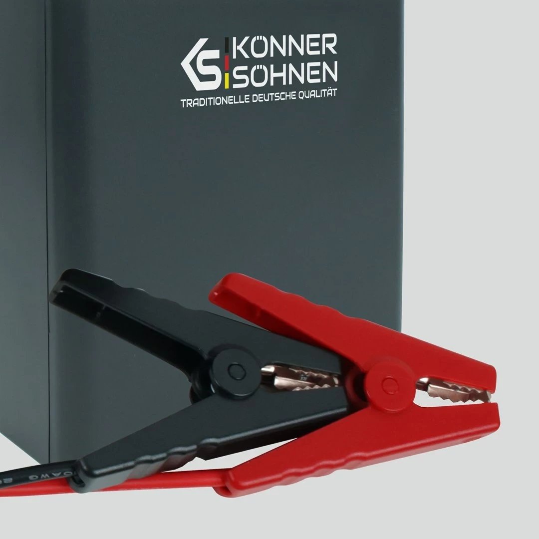Pajisje startuese me kompresor Könner & Söhnen JSP-1200, E zezë