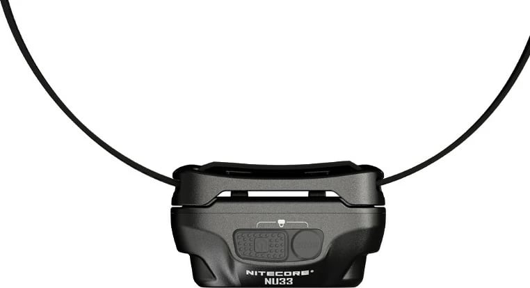 Dritë koke Nitecore NU33, LED, 2000 mAh, e zezë