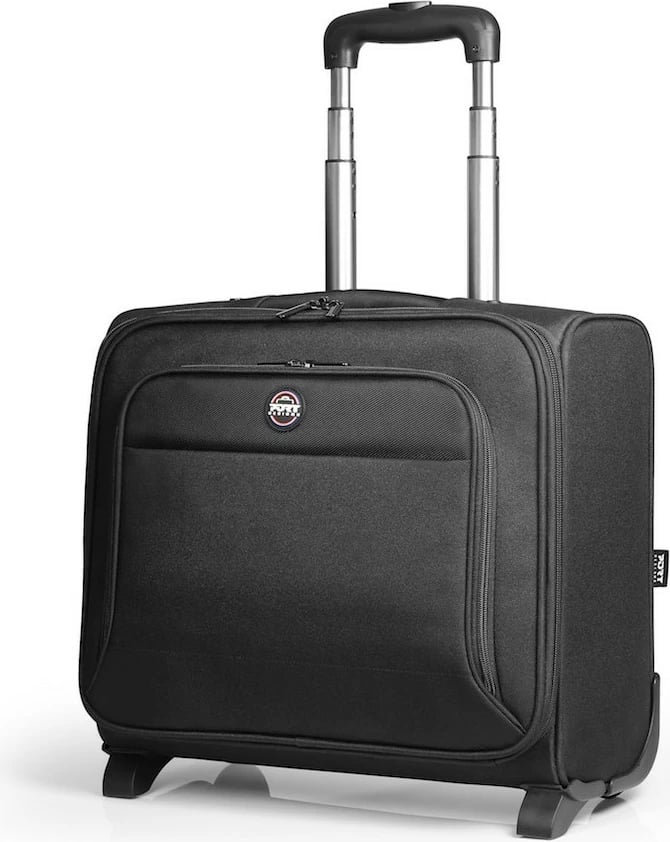Kasë trolley PORT Designs Hanoi II, për laptop 15.6 inç, e zezë