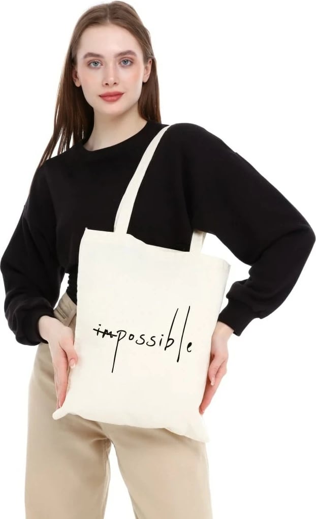 Çantë Tote Zoozie Bags, krem, 0380