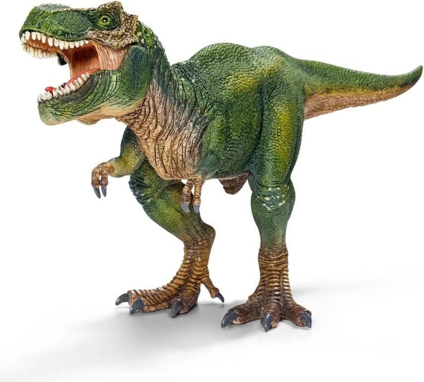 Model dinosaur Schleich Tyrannosaurus rex, plastik, shumëngjyrësh