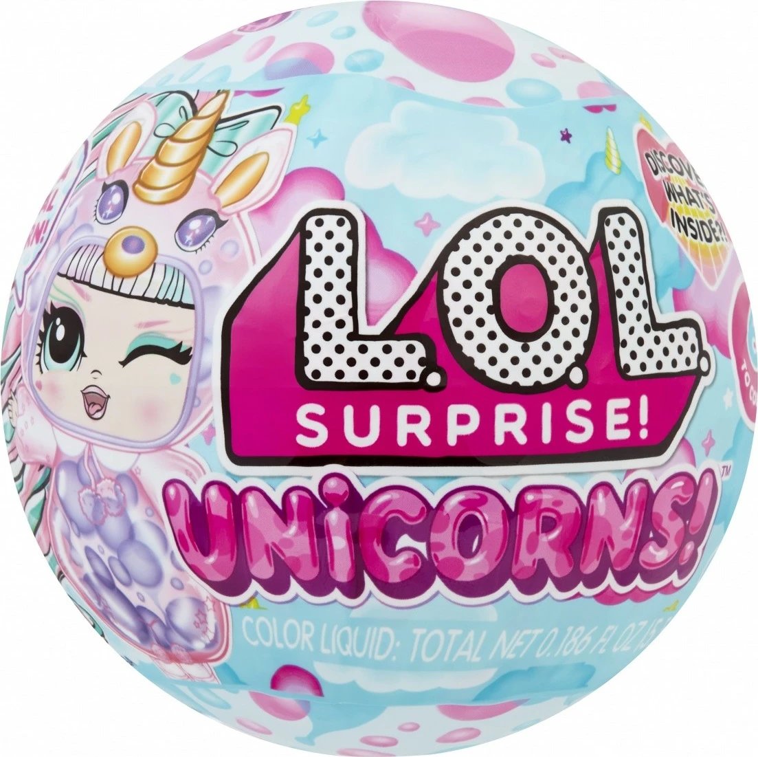 Kukull L.O.L. Surprise Unicorn, MGA, 1 copë, shumëngjyrëshe