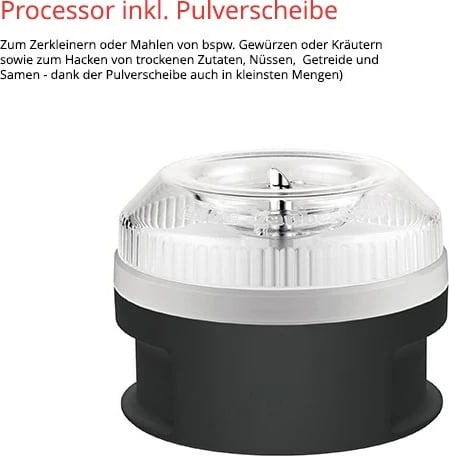 Blender ESGE Petticoat Edition UNOLD, 180 W, i zi, i bardhë