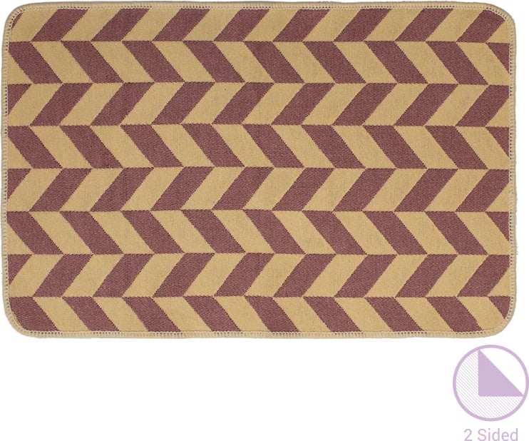 Tapet banjoje PWC-0087 bezhë-vjollcë 80x50cm