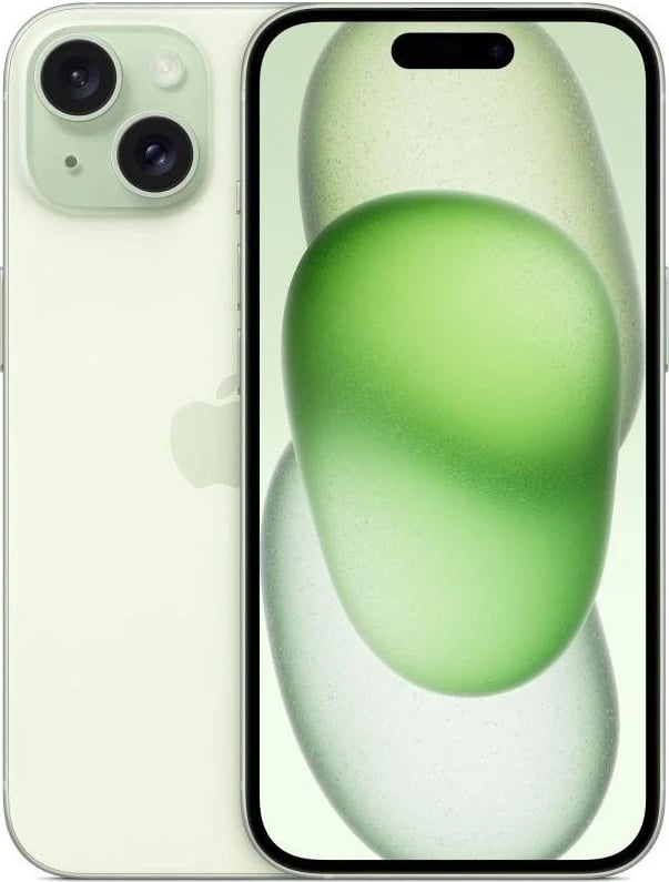 Celular Apple iPhone 15, 128GB, jeshil