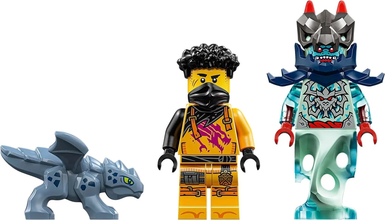 Set LEGO NINJAGO Arin's Spinjitzu Battle Mech 71839, 2 minifigura