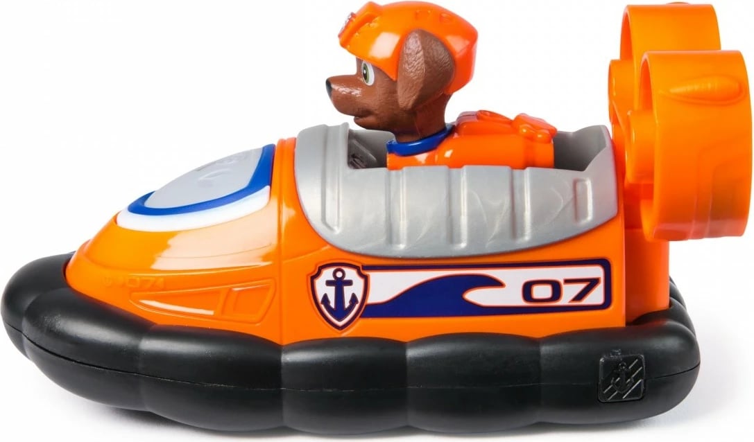 Lodër Paw Patrol Spin Master Zuma Hovercraft, plastikë, portokalli/zezë