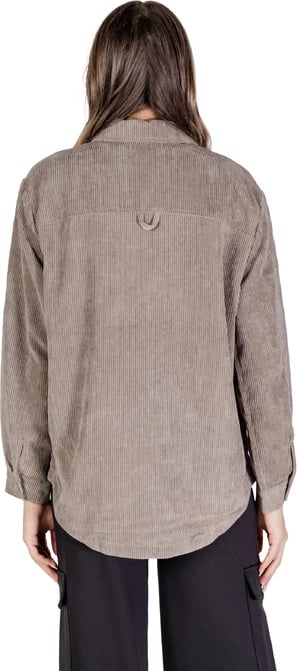 Camicia Jacqueline De Yong për femra, beige