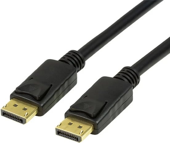Kabllo DisplayPort LogiLink CV0120, 2 m, e zezë
