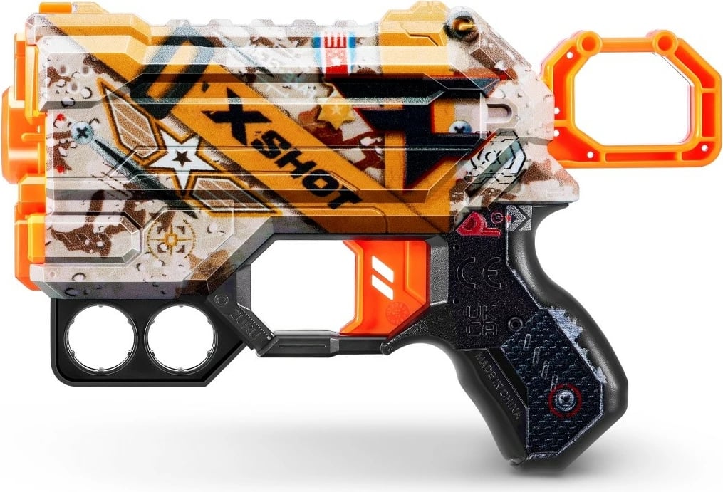 Lodër blaster ZURU X-Shot Skins Menace Faze Launcher, 4 shigjeta, Mix