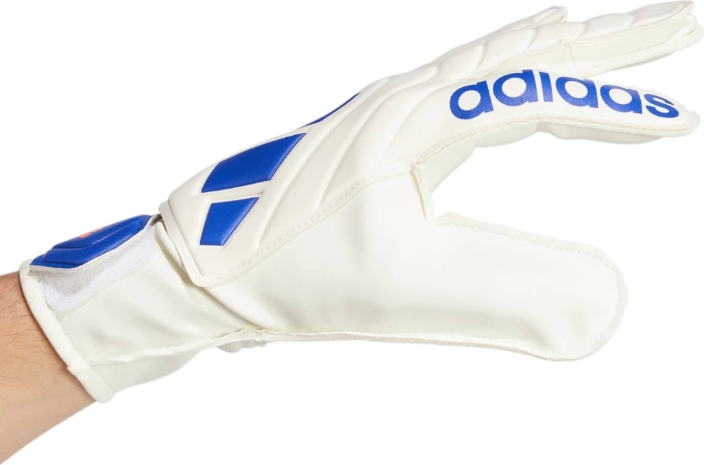 Doreza portieri për meshkuj adidas, të bardha dhe kaltër